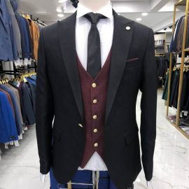 Black 3 Piece Suit