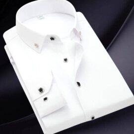 White formal Shirt with fleece inside