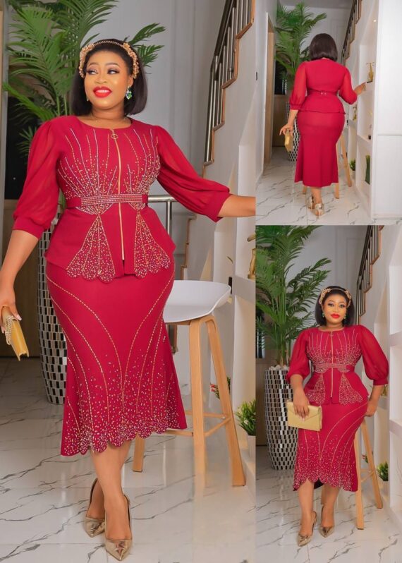 Exclusive Maroon 2 Piece